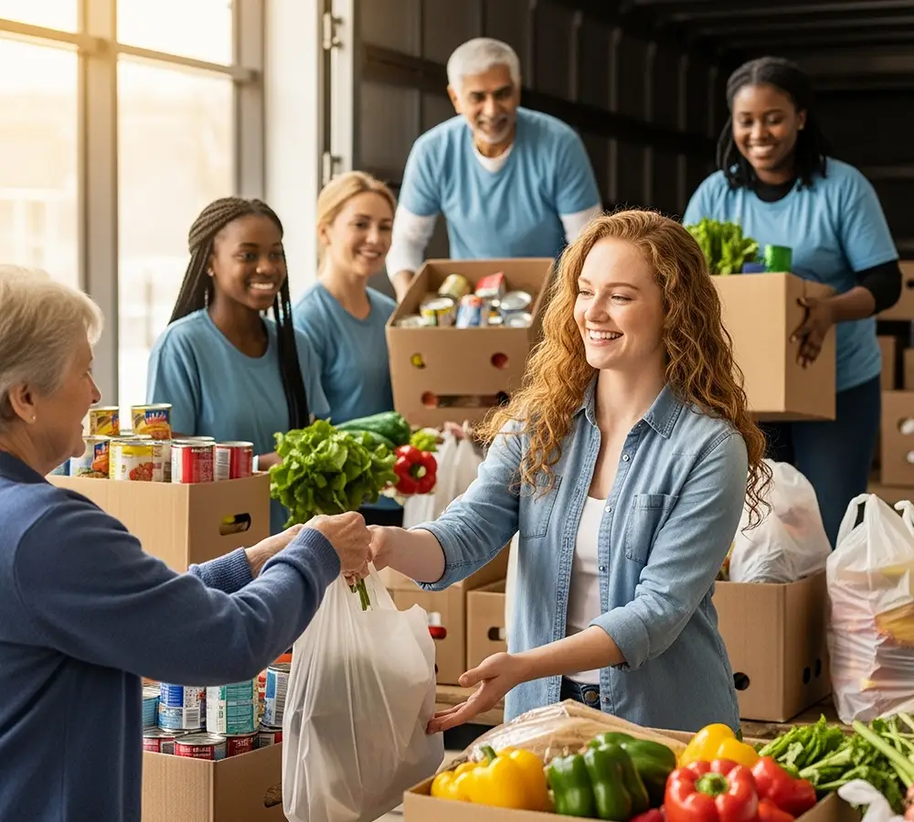 Community Support and Food Distribution